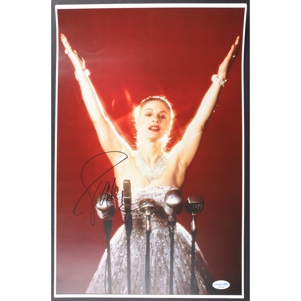 Patti LuPone Signed 11x17 Photo (ACOA) Pristine Auction