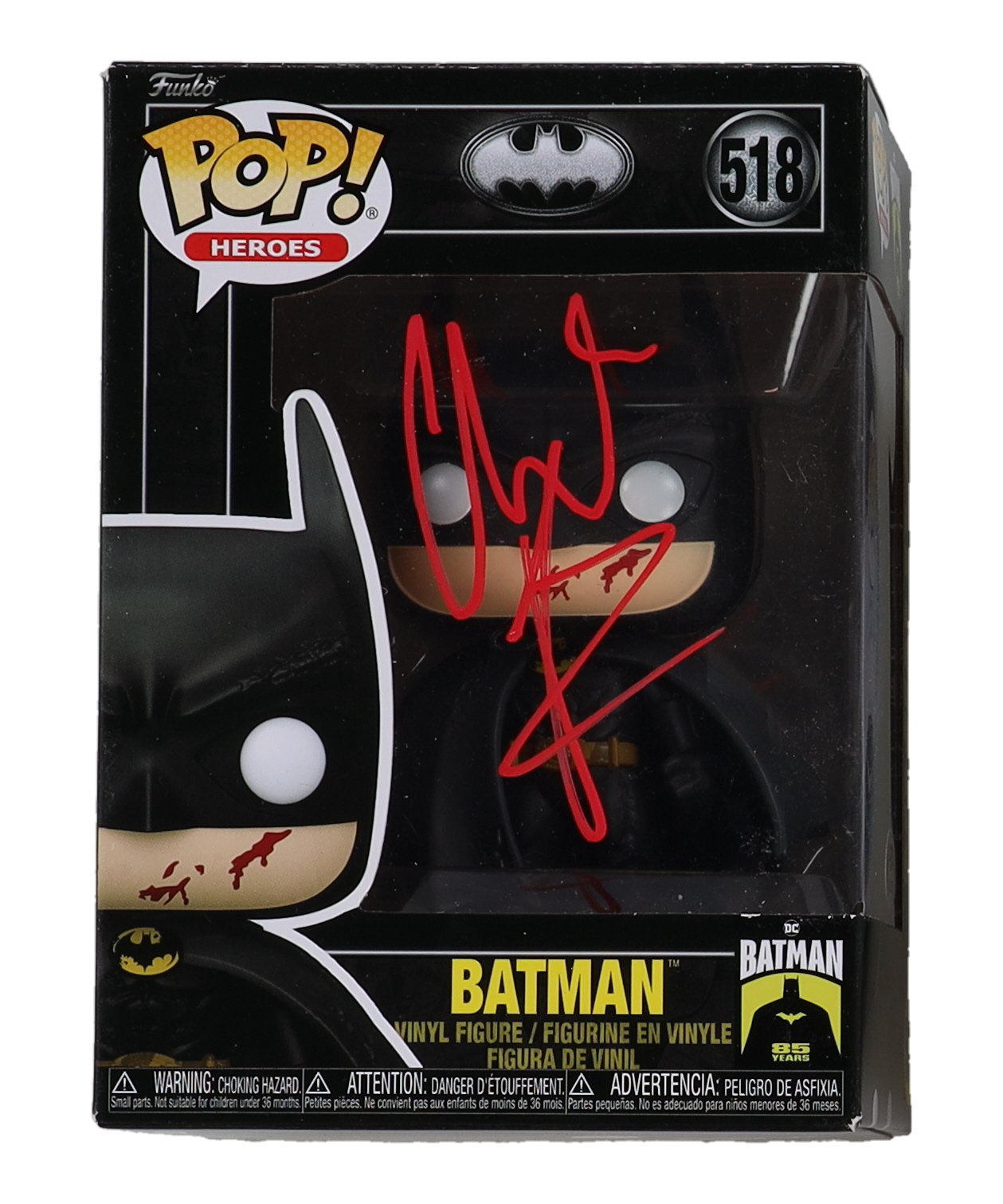 Christian Bale Signed "Batman" #518 Batman Funko Pop! Vinyl Figure (PSA) at PristineAuction.com Christian Bale Signed "Batman" #518 Batman Funko Pop! Vinyl Figure (PSA) at PristineAuction.com