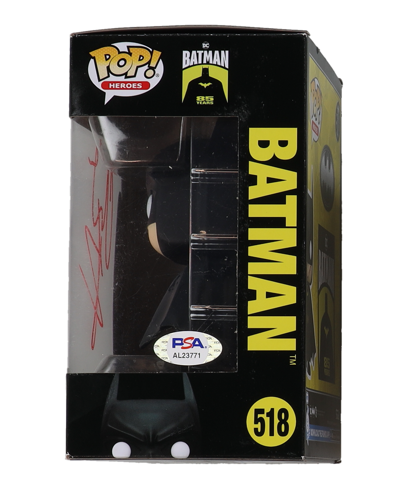 Christian Bale Signed "Batman" #518 Batman Funko Pop! Vinyl Figure (PSA) at PristineAuction.com Christian Bale Signed "Batman" #518 Batman Funko Pop! Vinyl Figure (PSA) at PristineAuction.com