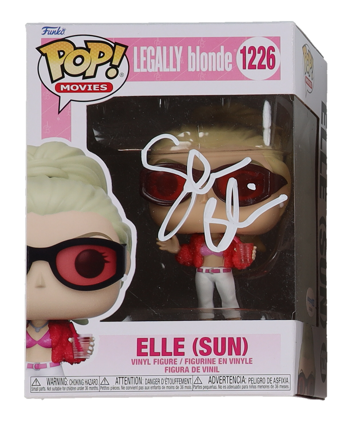 Selma Blair Signed "Legally Blonde" #1226 Elle (Sun) Funko Pop! Vinyl Figure (ACOA) at PristineAuction.com Selma Blair Signed "Legally Blonde" #1226 Elle (Sun) Funko Pop! Vinyl Figure (ACOA) at PristineAuction.com