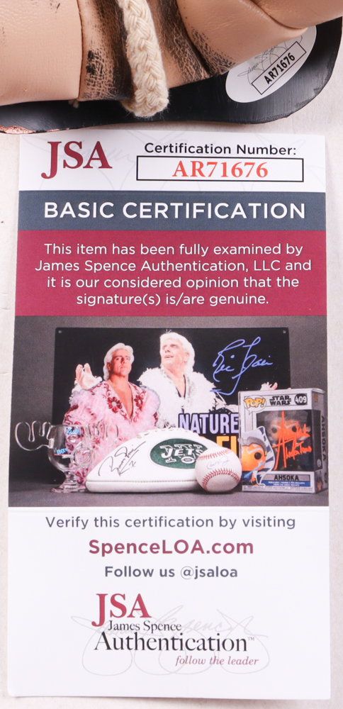 Heather Langenkamp Signed "A Nightmare on Elm Street" Freddy Krueger Replica Glove Inscribed "Nancy" (JSA) at PristineAuction.com Heather Langenkamp Signed "A Nightmare on Elm Street" Freddy Krueger Replica Glove Inscribed "Nancy" (JSA) at PristineAuction.com