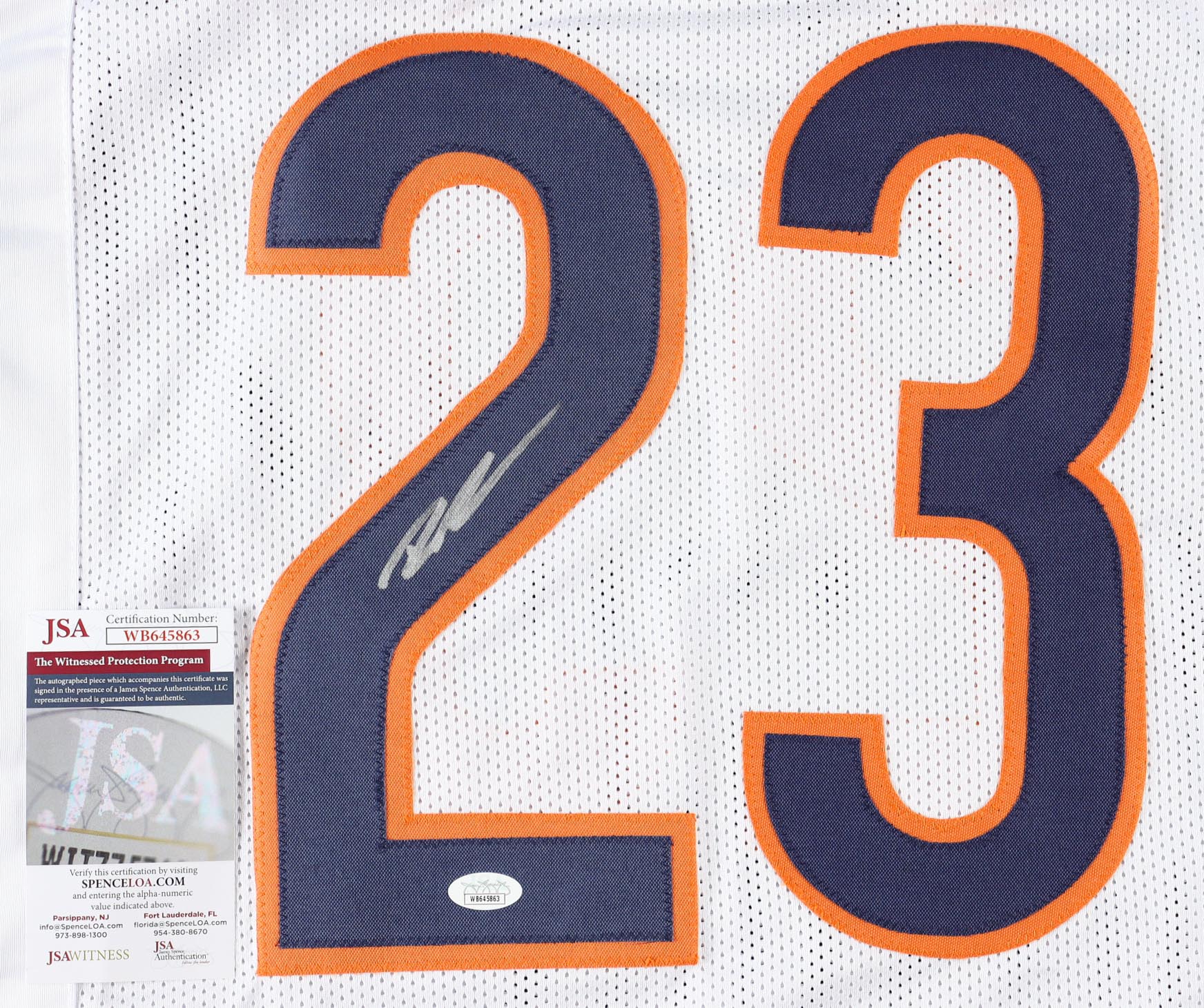 Roschon Johnson Signed Jersey (JSA) at PristineAuction.com Roschon Johnson Signed Jersey (JSA) at PristineAuction.com