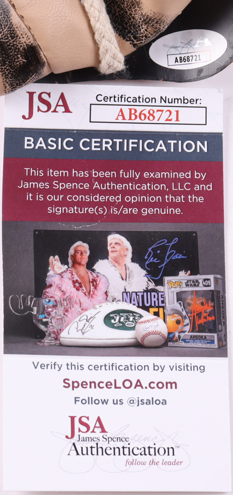 Heather Langenkamp Signed "A Nightmare on Elm Street" Freddy Krueger Replica Glove Inscribed "Nancy" (JSA) at PristineAuction.com Heather Langenkamp Signed "A Nightmare on Elm Street" Freddy Krueger Replica Glove Inscribed "Nancy" (JSA) at PristineAuction.com