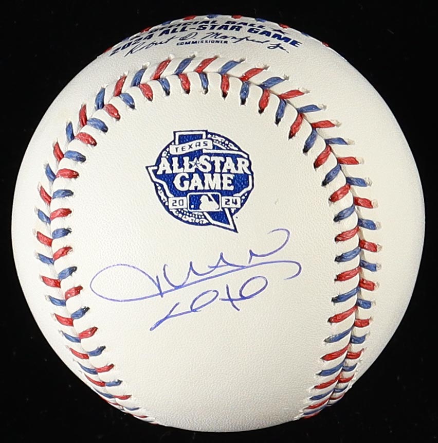 Juan Soto Signed 2024 All-Star Game Logo Baseball (Beckett) at PristineAuction.com Juan Soto Signed 2024 All-Star Game Logo Baseball (Beckett) at PristineAuction.com