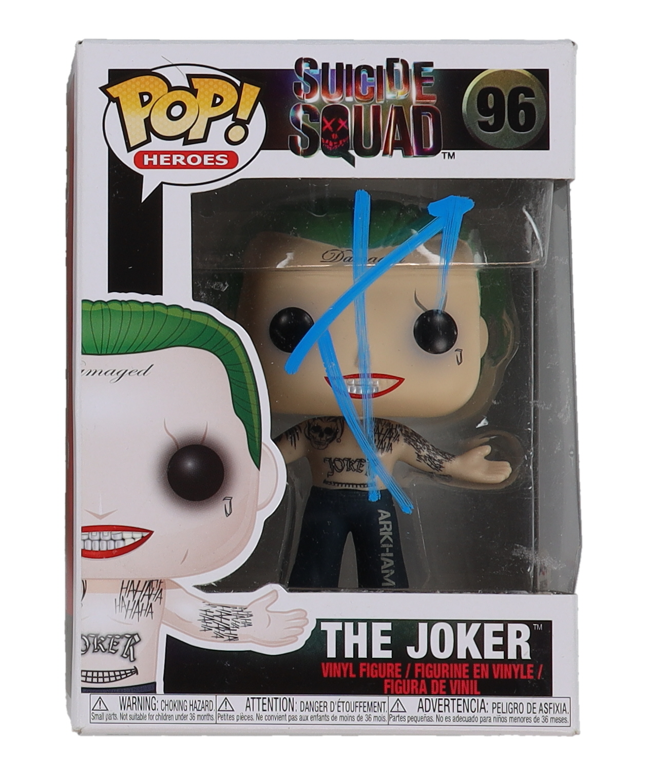 Jared Leto Signed "Suicide Squad" #96 The Joker Funko Pop! Vinyl Figure (PSA) at PristineAuction.com Jared Leto Signed "Suicide Squad" #96 The Joker Funko Pop! Vinyl Figure (PSA) at PristineAuction.com