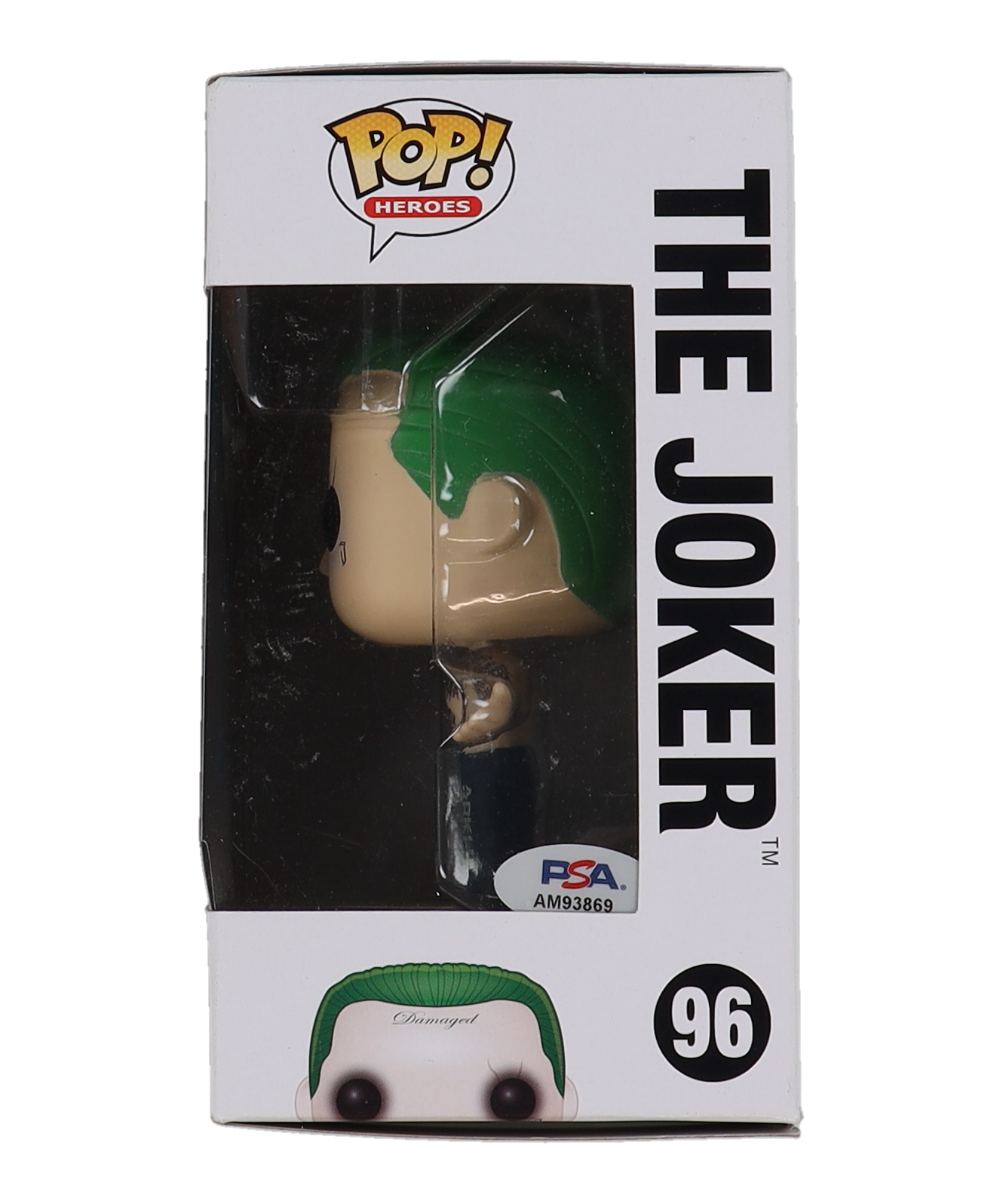 Jared Leto Signed "Suicide Squad" #96 The Joker Funko Pop! Vinyl Figure (PSA) at PristineAuction.com Jared Leto Signed "Suicide Squad" #96 The Joker Funko Pop! Vinyl Figure (PSA) at PristineAuction.com