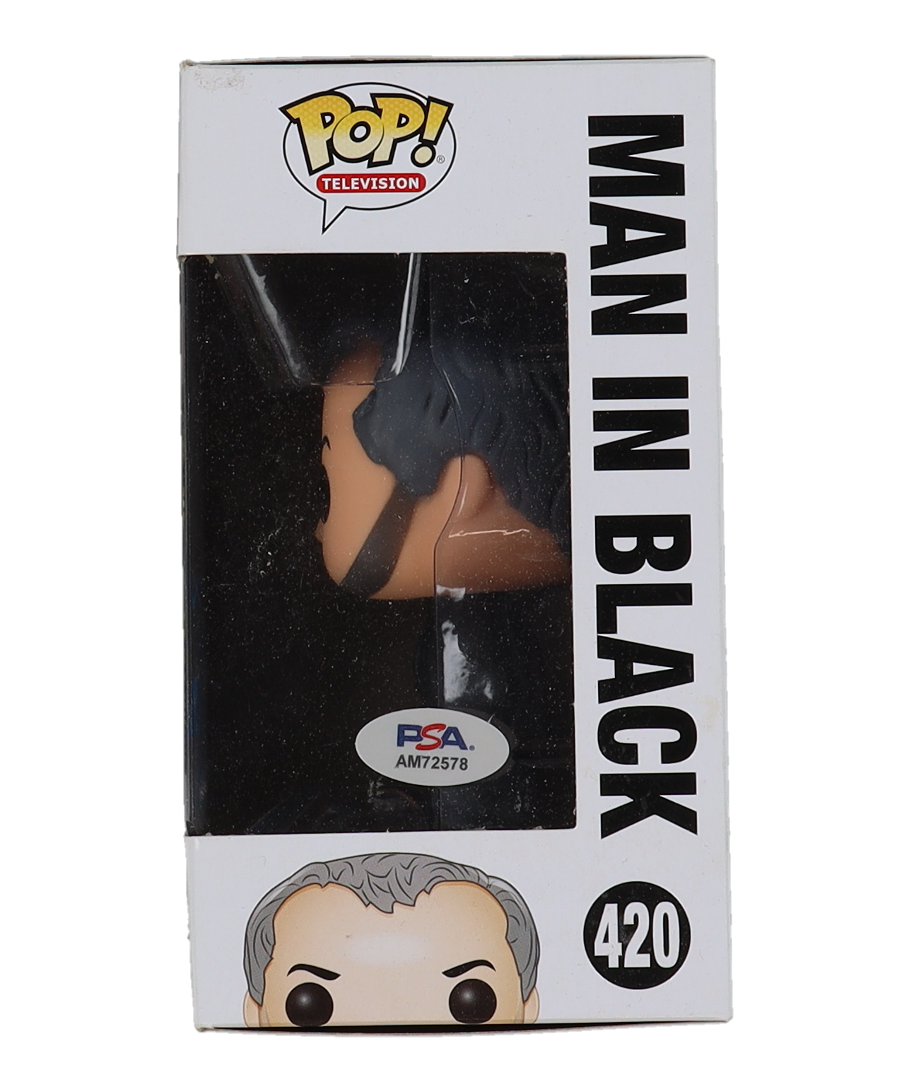 Dominic Monaghan Signed "Lost" #420 Man in Black Funko Pop! Figure (PSA) at PristineAuction.com Dominic Monaghan Signed "Lost" #420 Man in Black Funko Pop! Figure (PSA) at PristineAuction.com