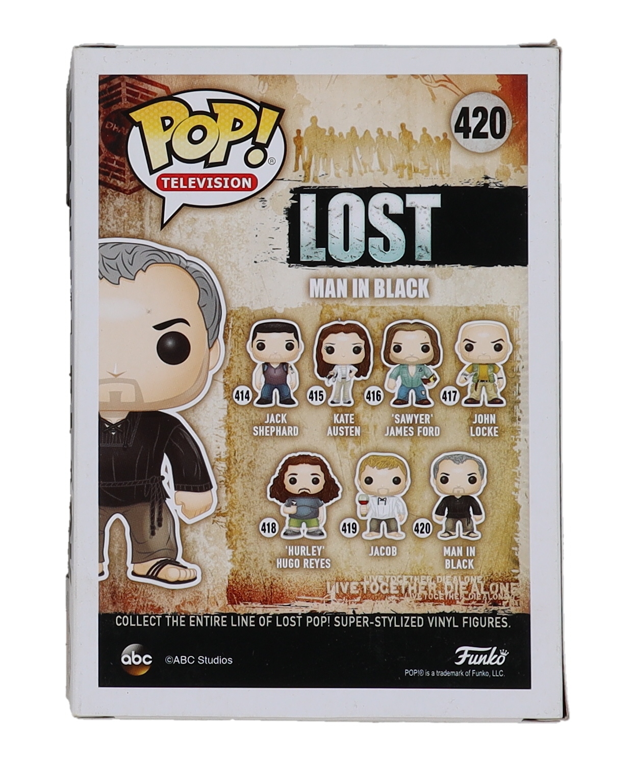 Dominic Monaghan Signed "Lost" #420 Man in Black Funko Pop! Figure (PSA) at PristineAuction.com Dominic Monaghan Signed "Lost" #420 Man in Black Funko Pop! Figure (PSA) at PristineAuction.com