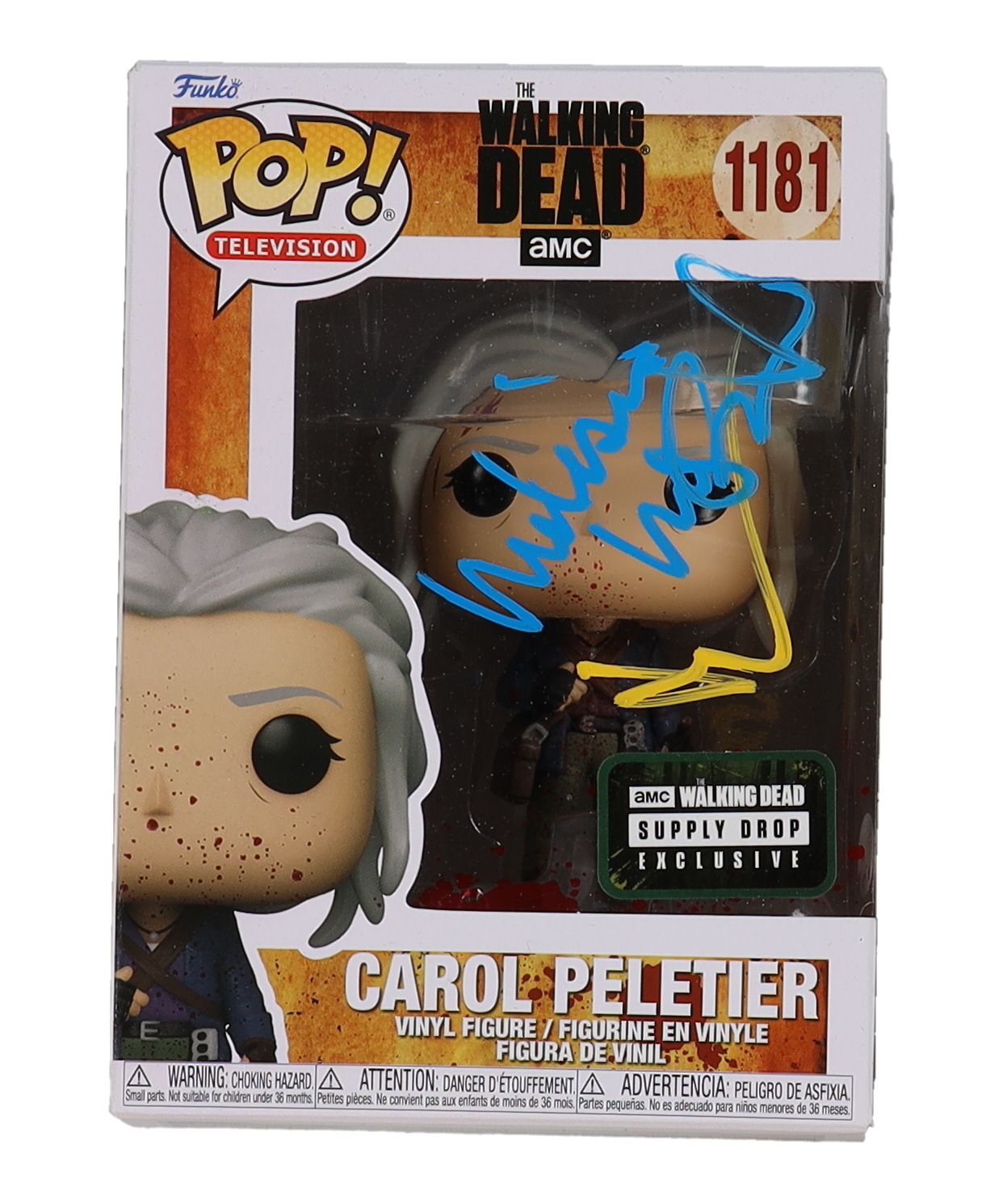 Photo Dédicacée De Melissa McBride (Carol Peletier) The Walking Dead - Support 25,4 X 20,3 Cm - Prête à Encadrer