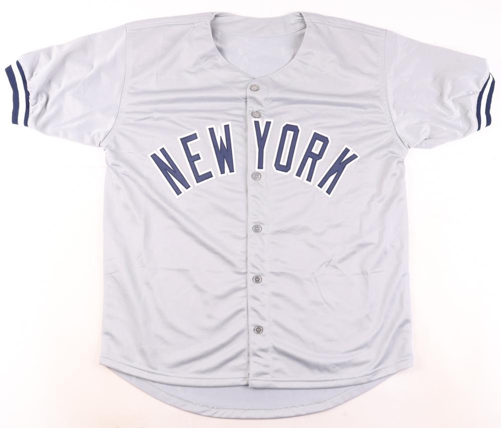 Don Larsen Signed Jersey Inscribed "WSPG 10-8-56" (Beckett) at PristineAuction.com Don Larsen Signed Jersey Inscribed "WSPG 10-8-56" (Beckett) at PristineAuction.com