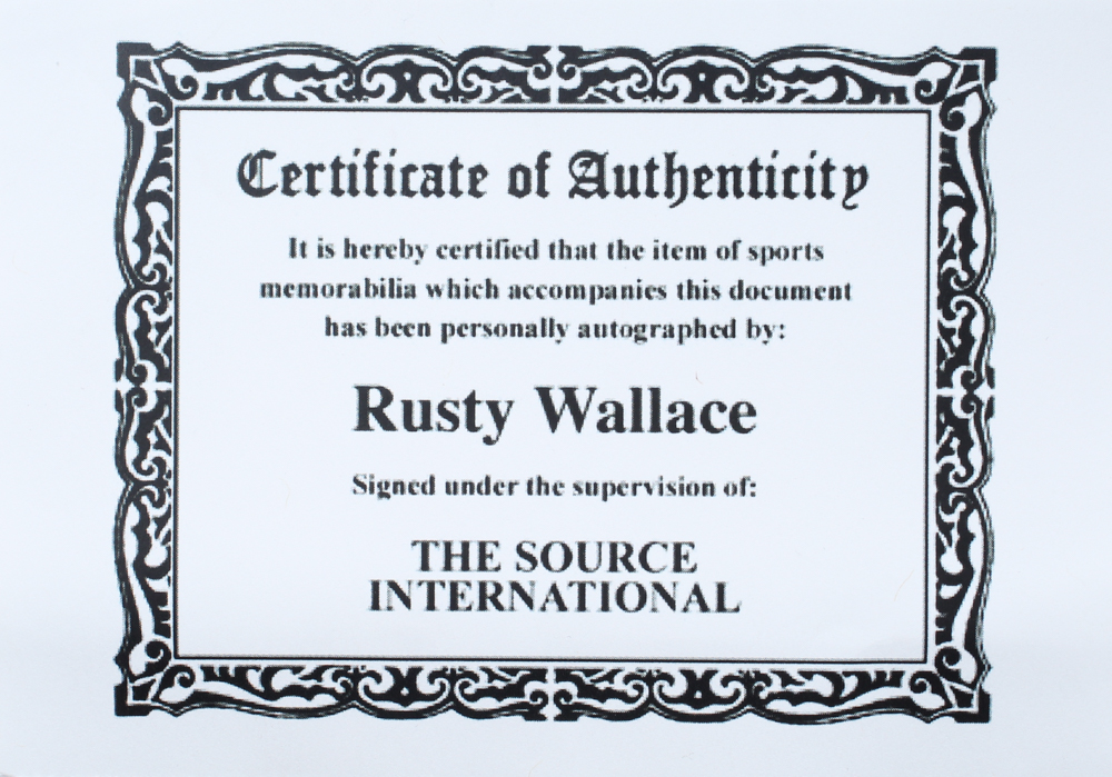 Rusty Wallace Signed LE #2 Miller Lite | Miller Time Live | Goo Goo Dolls | 2003 Intrepid Club Car 1:24 Die-Cast Car (Beckett) at PristineAuction.com Rusty Wallace Signed LE #2 Miller Lite | Miller Time Live | Goo Goo Dolls | 2003 Intrepid Club Car 1:24 Die-Cast Car (Beckett) at PristineAuction.com