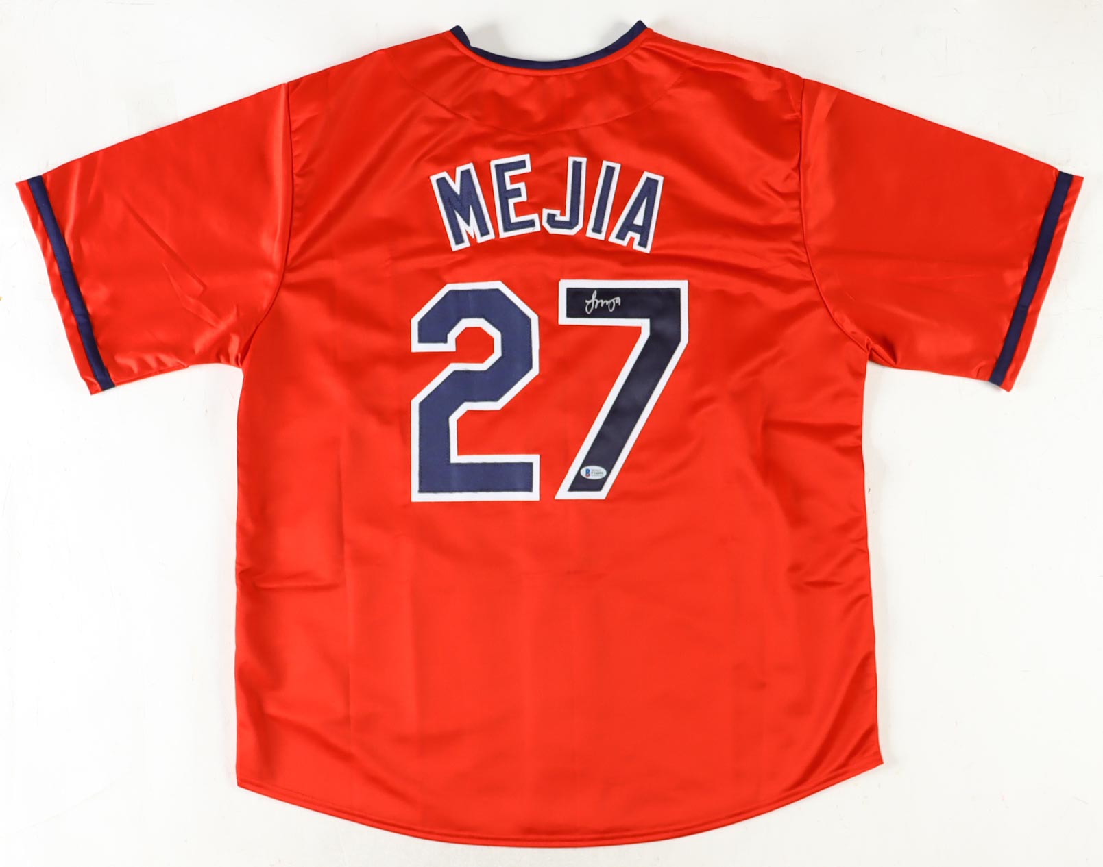 Francisco Mejia Signed Jersey (Beckett) at PristineAuction.com Francisco Mejia Signed Jersey (Beckett) at PristineAuction.com