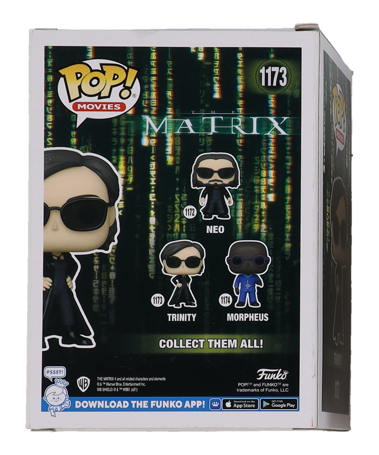 Carrie Anne Moss Signed "The Matrix" #1173 Trinity Funko Pop! Vinyl Figure (JSA) at PristineAuction.com Carrie Anne Moss Signed "The Matrix" #1173 Trinity Funko Pop! Vinyl Figure (JSA) at PristineAuction.com