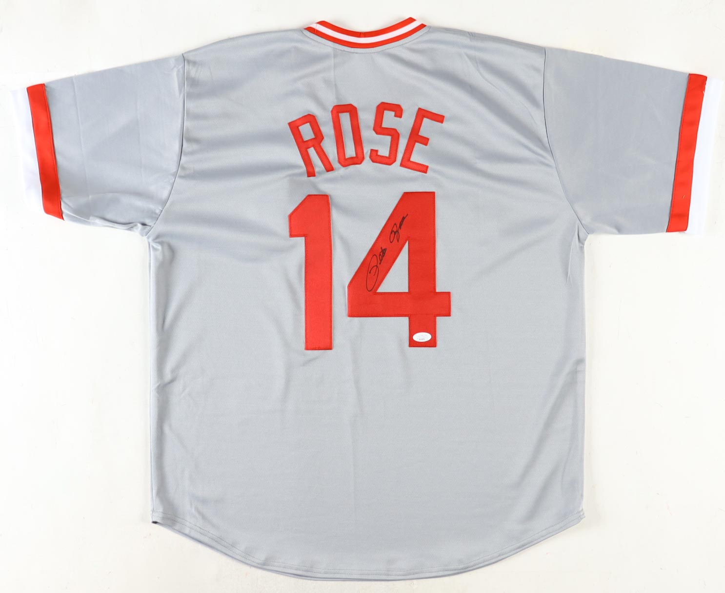 Pete Rose Signed Jersey (JSA) at PristineAuction.com Pete Rose Signed Jersey (JSA) at PristineAuction.com