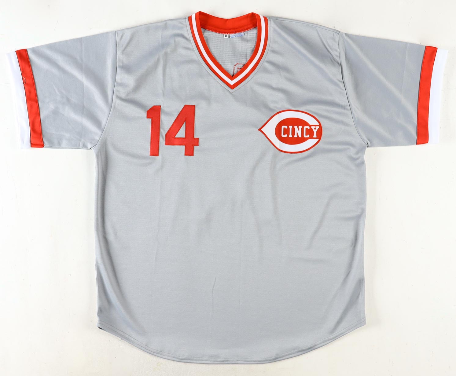 Pete Rose Signed Jersey (JSA) at PristineAuction.com Pete Rose Signed Jersey (JSA) at PristineAuction.com