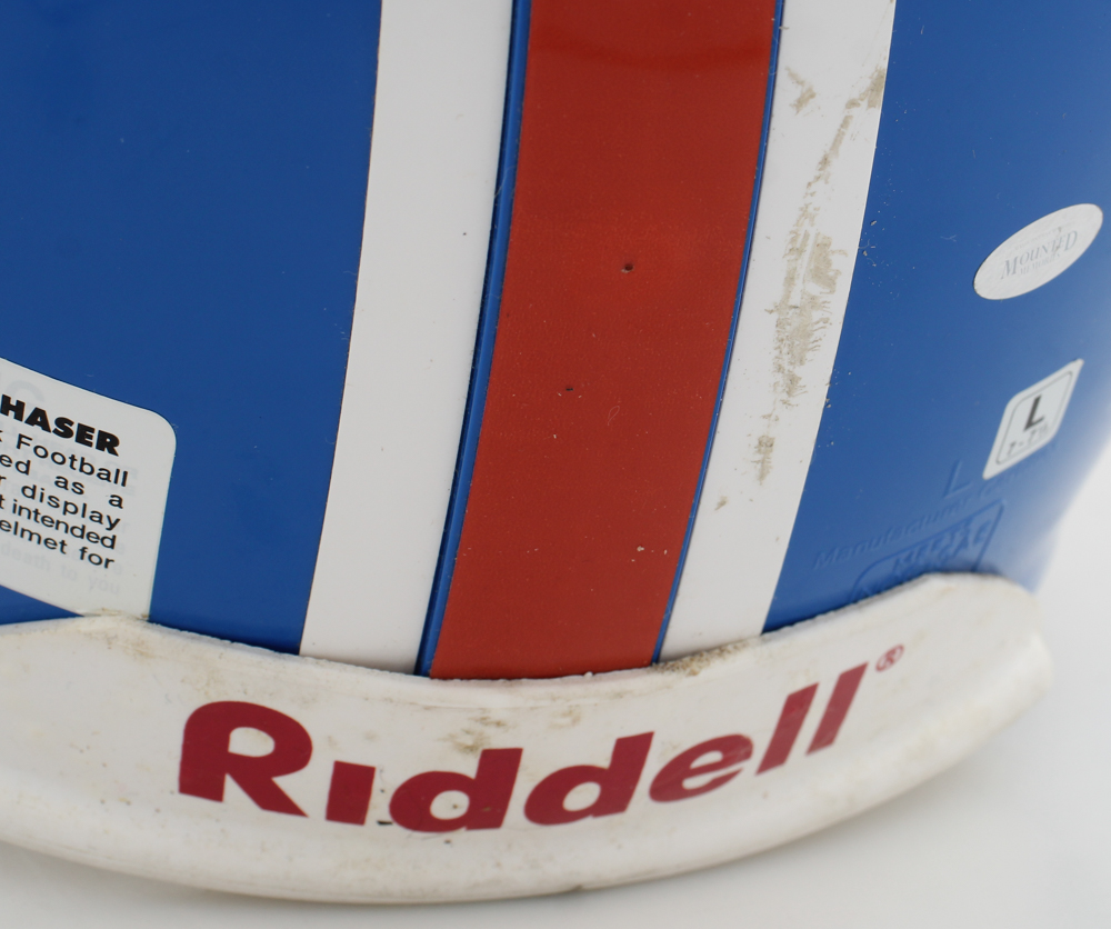 John Elway Signed Broncos Full-Size Throwback Helmet (Radtke) at PristineAuction.com John Elway Signed Broncos Full-Size Throwback Helmet (Radtke) at PristineAuction.com