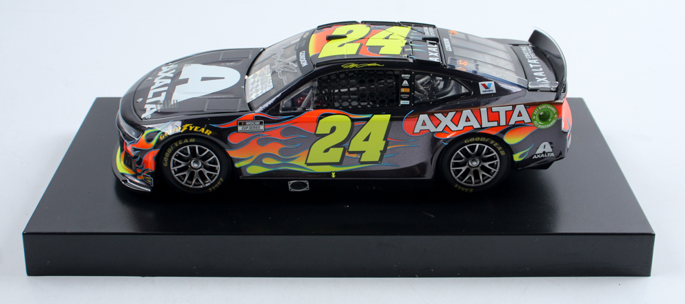 Jeff Gordon Signed LE NASCAR #24 Axalta Fan Club 2023 Camaro ZL1 - Candy Finish - 1:24 Scale Diecast Car (Hendrick) at PristineAuction.com Jeff Gordon Signed LE NASCAR #24 Axalta Fan Club 2023 Camaro ZL1 - Candy Finish - 1:24 Scale Diecast Car (Hendrick) at PristineAuction.com