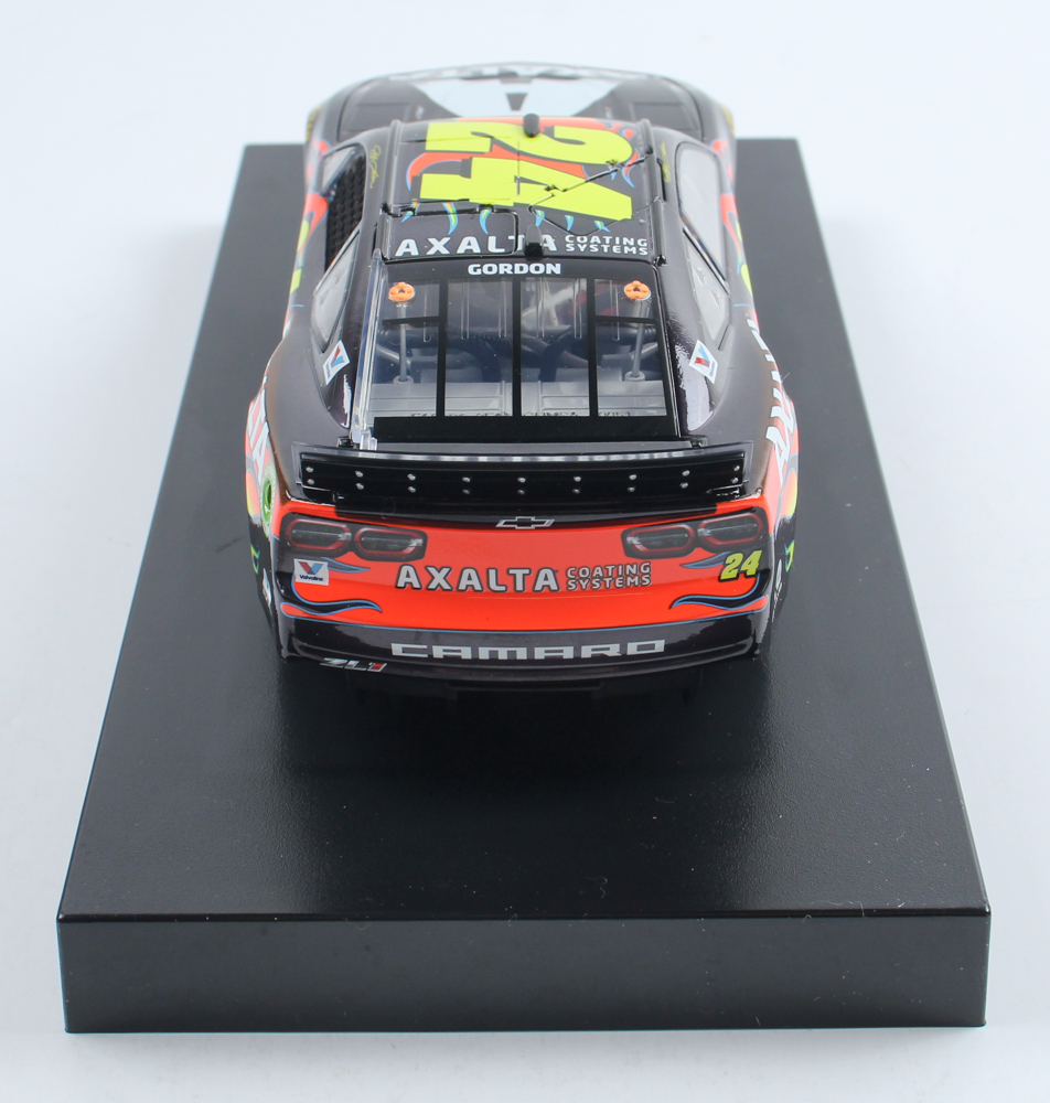 Jeff Gordon Signed LE NASCAR #24 Axalta Fan Club 2023 Camaro ZL1 - Candy Finish - 1:24 Scale Diecast Car (Hendrick) at PristineAuction.com Jeff Gordon Signed LE NASCAR #24 Axalta Fan Club 2023 Camaro ZL1 - Candy Finish - 1:24 Scale Diecast Car (Hendrick) at PristineAuction.com
