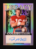 Joe Montana 2024 Leaf Legacy Collection #BA-JM16 Autograph Silver Prismatic SP Variation #17/35 at PristineAuction.com