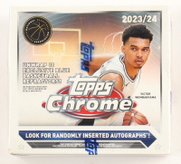 2023-24 Topps Chrome Basketball Monster Box With (5) Packs at PristineAuction.com