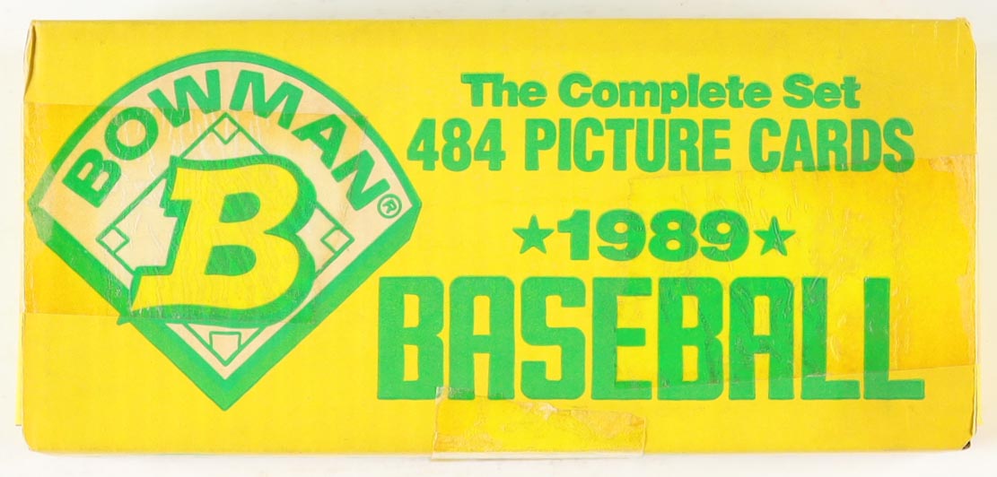 1989 Bowman Baseball Complete Set of (484) Cards with Ken Griffey Jr. #220 RC, Tino Martinez #211 RC, Gary Sheffield #142 RC, John Smoltz ##266 RC at PristineAuction.com 1989 Bowman Baseball Complete Set of (484) Cards with Ken Griffey Jr. #220 RC, Tino Martinez #211 RC, Gary Sheffield #142 RC, John Smoltz ##266 RC at PristineAuction.com