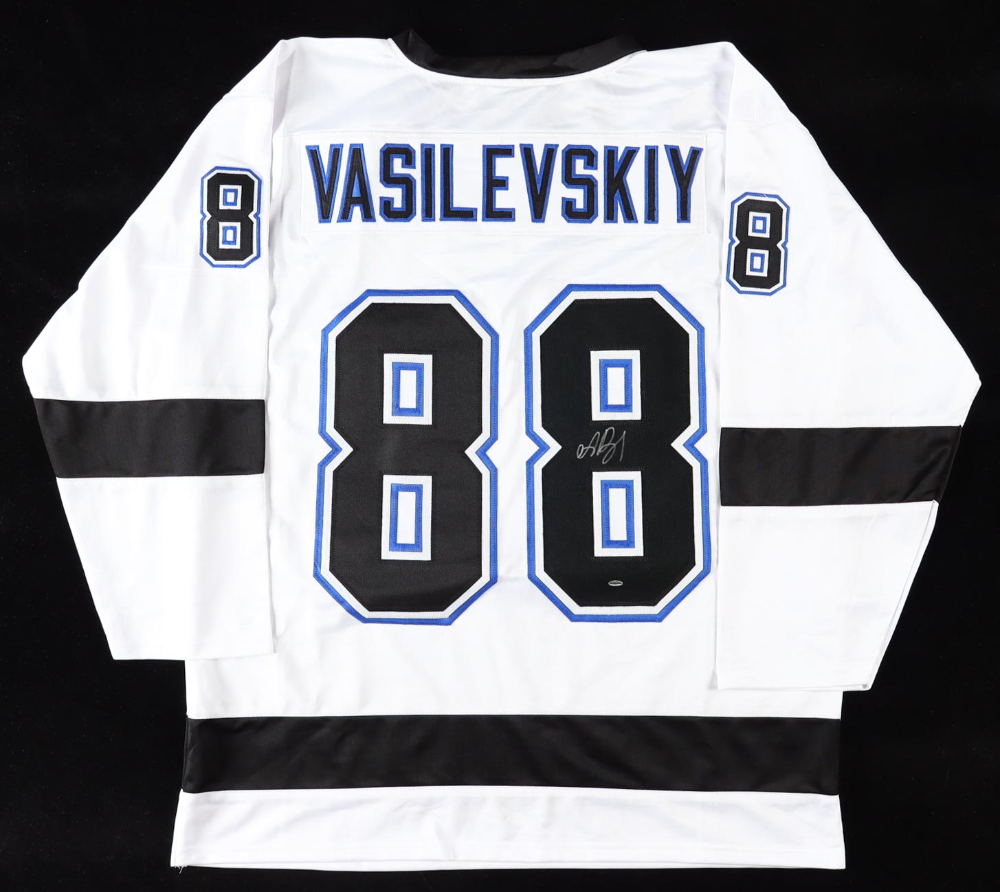Andrei Vasilevskiy Signed Jersey (OKAuthentics) at PristineAuction.com Andrei Vasilevskiy Signed Jersey (OKAuthentics) at PristineAuction.com