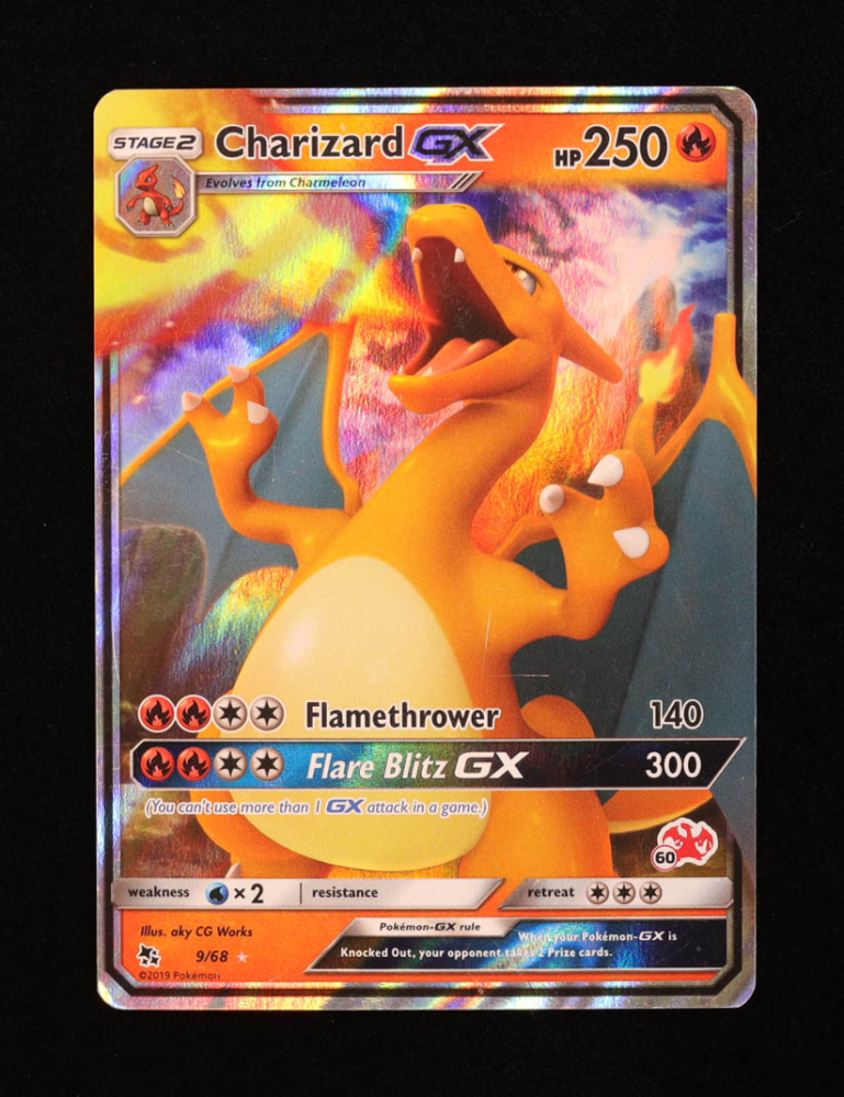 Charizard GX 2019 Pokemon Sun and Moon Hidden Fates #9 | Pristine Auction