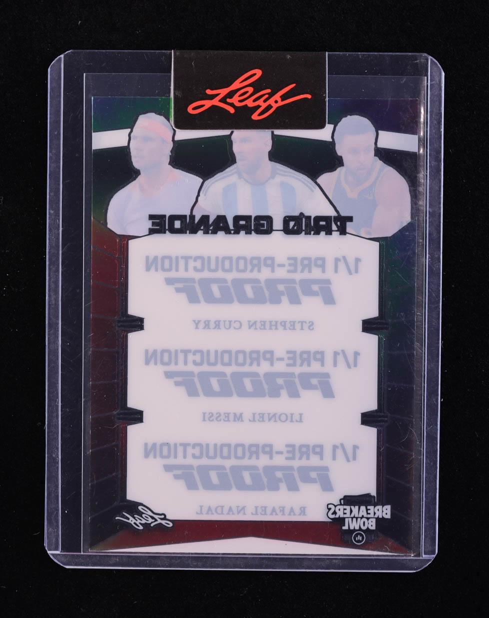 GRADED 10 Ken Griffey Jr. / Lionel MESSI / Stephen CURRY Édition spéciale 2024 Édition Legends exclusive Triple Argentina Warriors Gem Mint - France GRADED 10 Ken Griffey Jr. / Lionel MESSI / Stephen CURRY Édition spéciale 2024 Édition Legends exclusive Triple Argentina Warriors Gem Mint - France