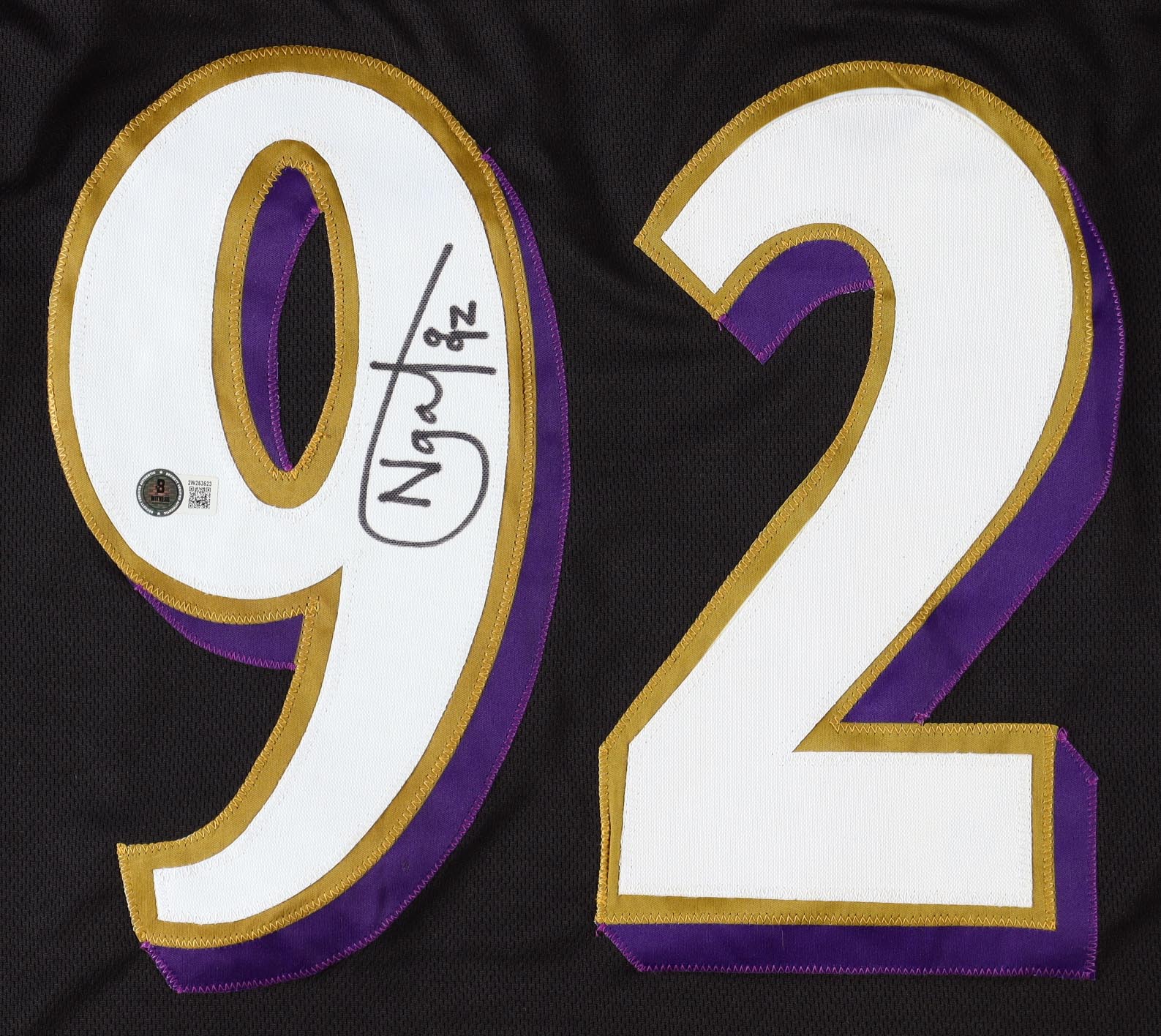 Haloti Ngata Signed Jersey (Beckett) at PristineAuction.com Haloti Ngata Signed Jersey (Beckett) at PristineAuction.com