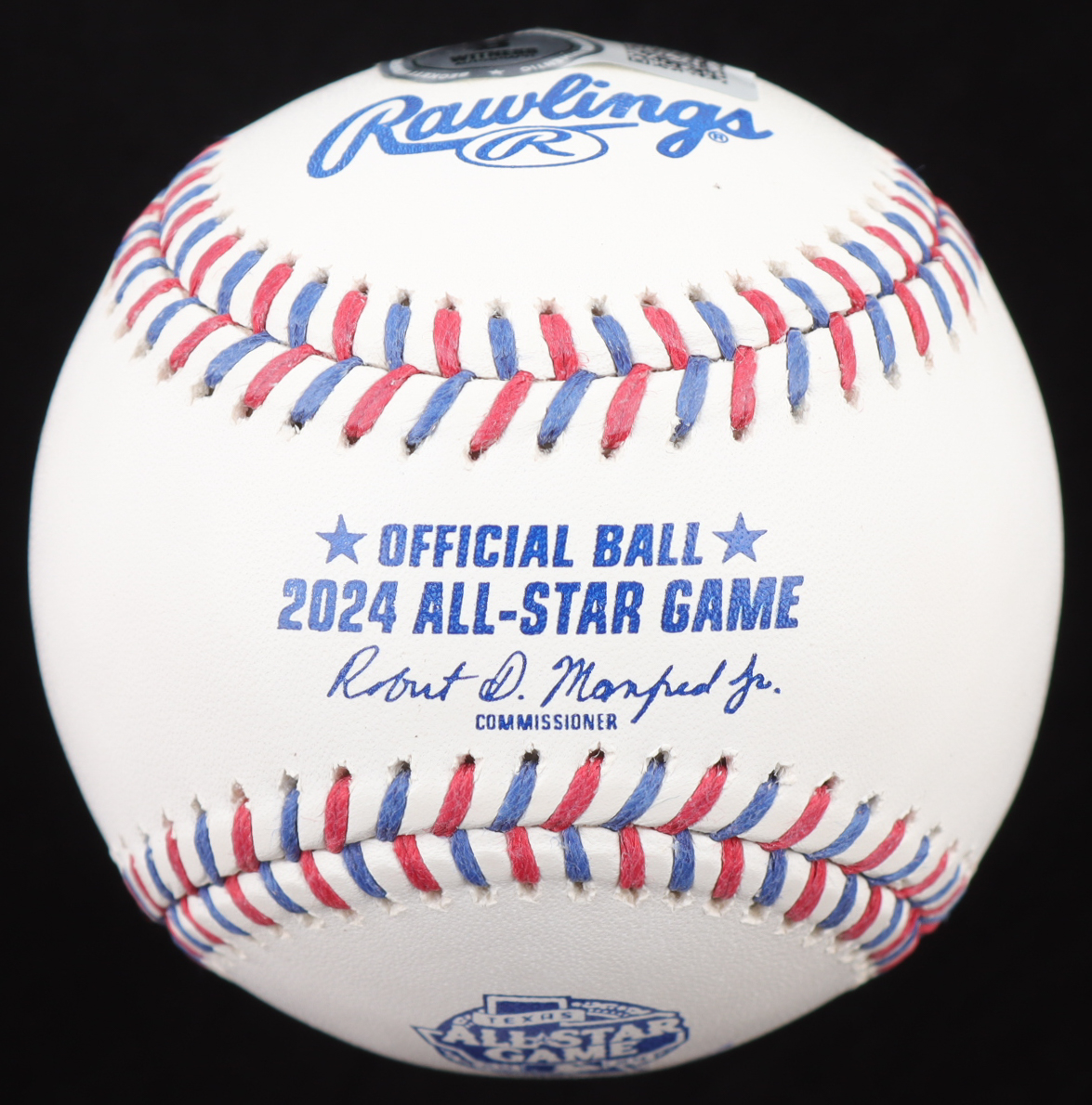Marcell Ozuna Signed 2024 All-Star Game Logo Baseball Inscribed "3x ASG" (Beckett) at PristineAuction.com Marcell Ozuna Signed 2024 All-Star Game Logo Baseball Inscribed "3x ASG" (Beckett) at PristineAuction.com