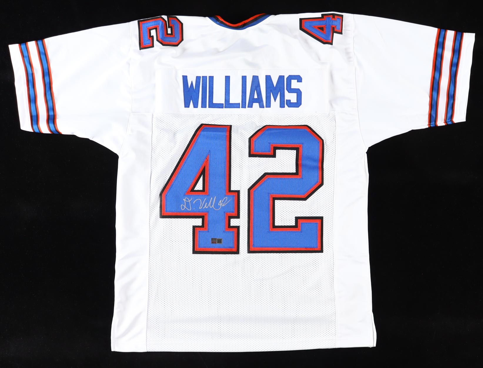 Dorian Williams Signed Jersey (TSE) at PristineAuction.com Dorian Williams Signed Jersey (TSE) at PristineAuction.com