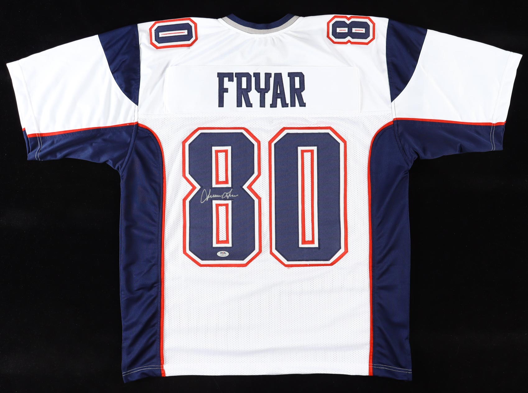 Irving Fryar Signed Jersey (PSA) at PristineAuction.com Irving Fryar Signed Jersey (PSA) at PristineAuction.com