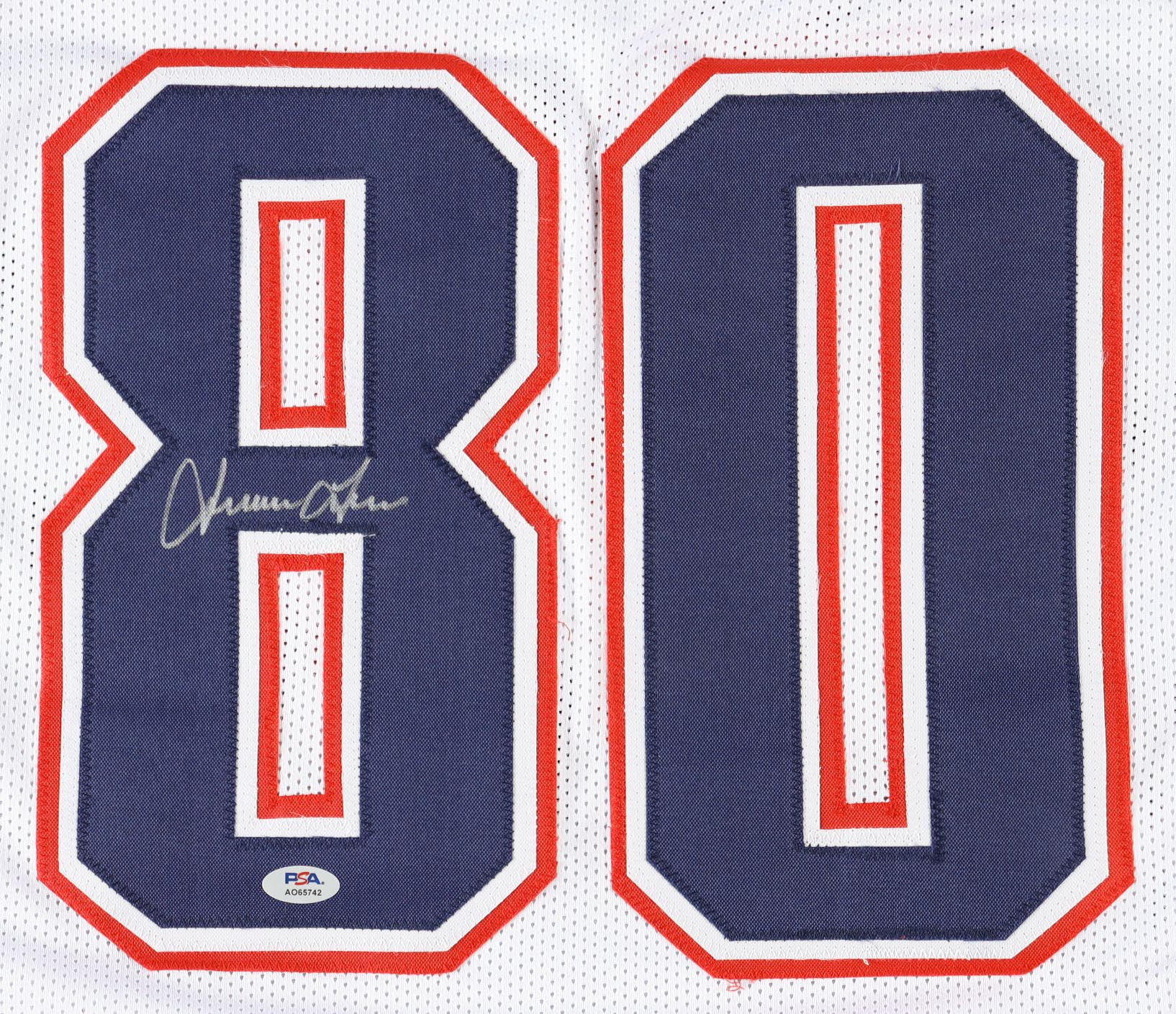 Irving Fryar Signed Jersey (PSA) at PristineAuction.com Irving Fryar Signed Jersey (PSA) at PristineAuction.com