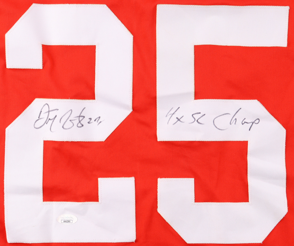 Darren McCarty Signed Jersey Inscribed "4x SC Champ" (JSA) at PristineAuction.com Darren McCarty Signed Jersey Inscribed "4x SC Champ" (JSA) at PristineAuction.com