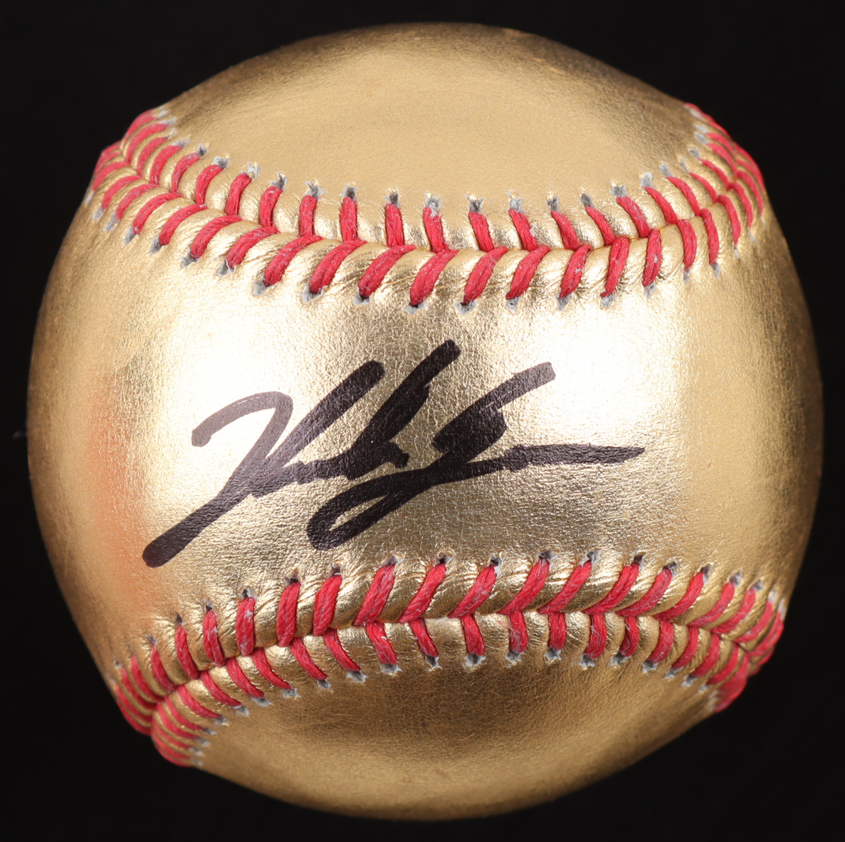Nolan Gorman Signed OML Gold Leather Baseball (JSA & Gorman) at PristineAuction.com Nolan Gorman Signed OML Gold Leather Baseball (JSA & Gorman) at PristineAuction.com