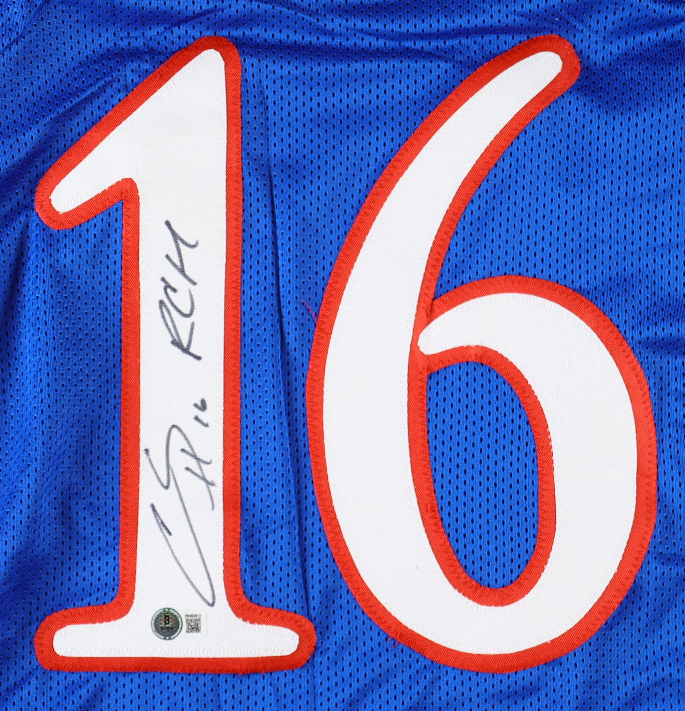 Chris Harris Jr. Signed Jersey Inscribed "RCH" (Beckett) at PristineAuction.com Chris Harris Jr. Signed Jersey Inscribed "RCH" (Beckett) at PristineAuction.com