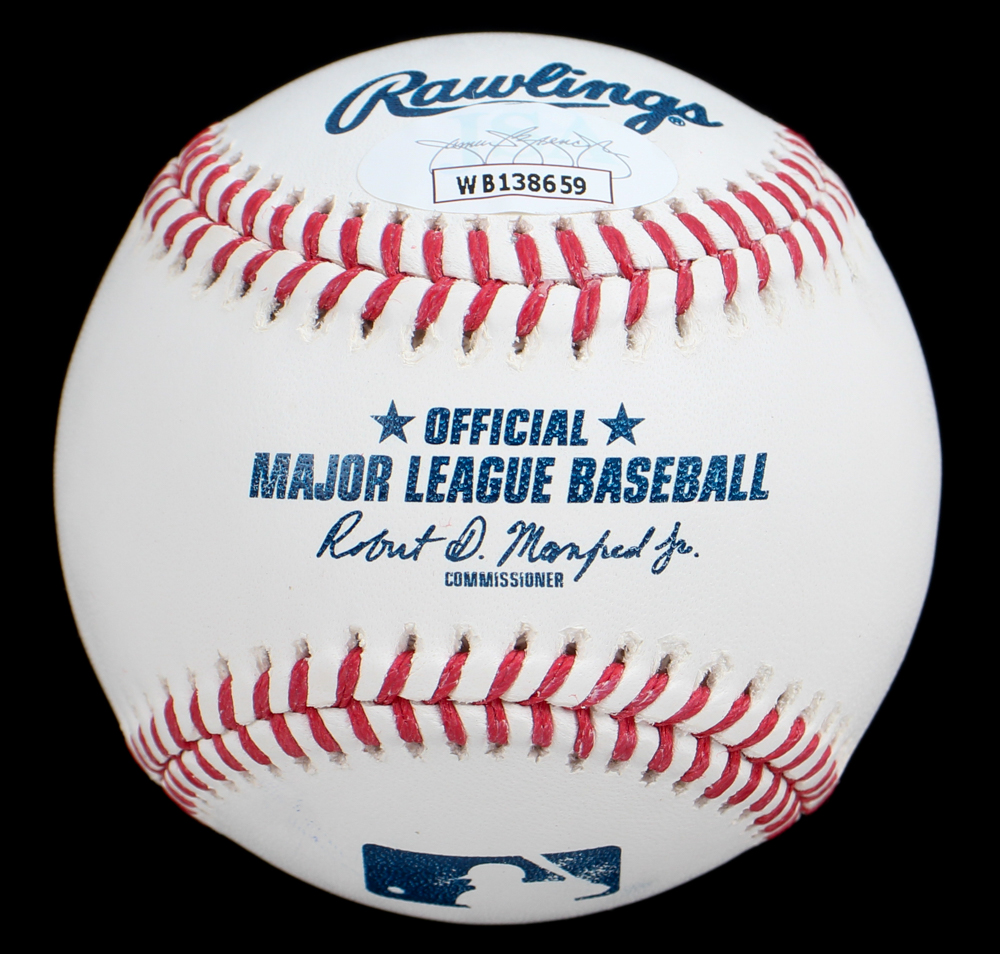 Domingo German Signed OML Baseball Inscribed "PG 6/28/23" (JSA) at PristineAuction.com Domingo German Signed OML Baseball Inscribed "PG 6/28/23" (JSA) at PristineAuction.com