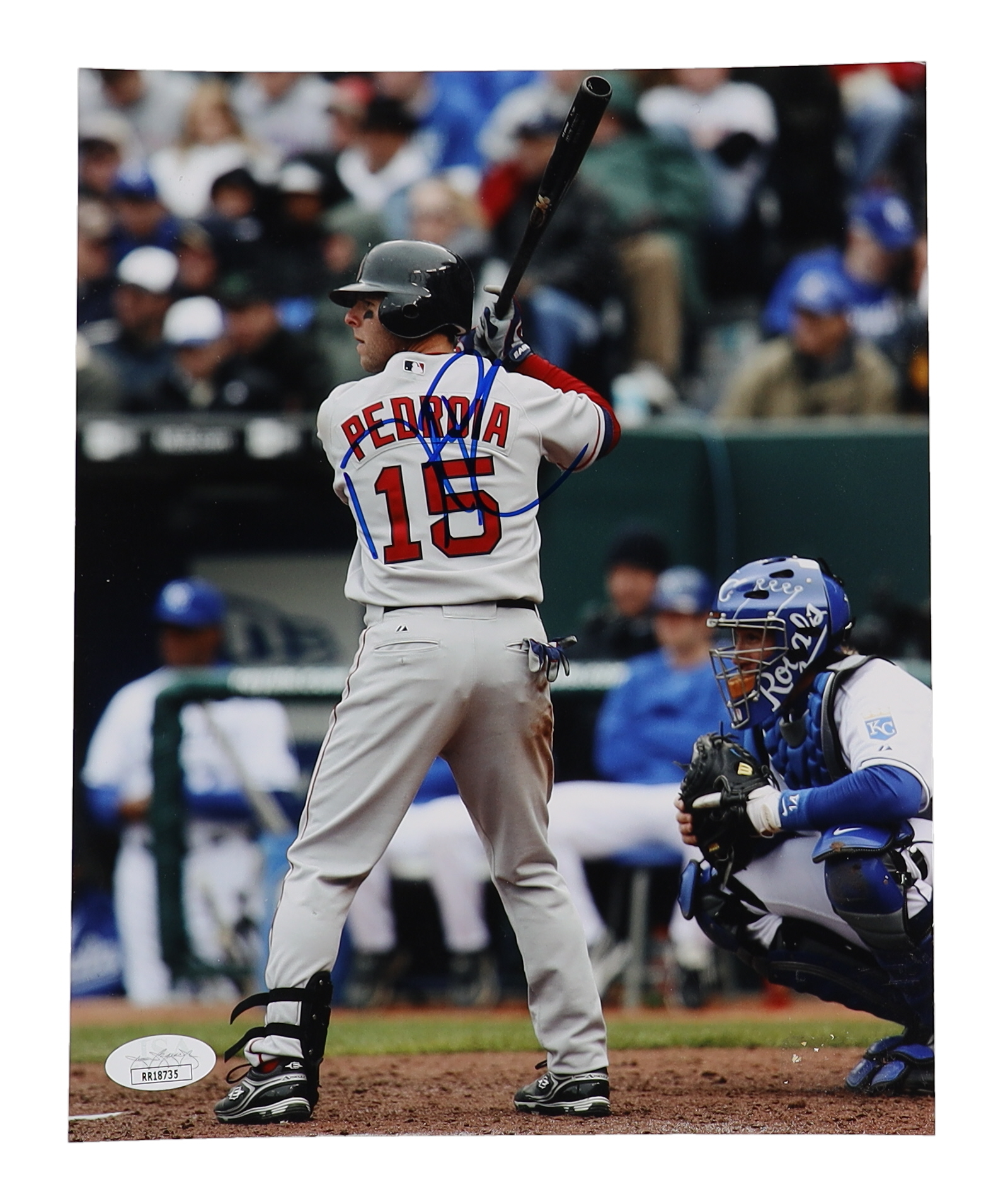 Dustin Pedroia Signed Red Sox 8x10 Photo (JSA) at PristineAuction.com Dustin Pedroia Signed Red Sox 8x10 Photo (JSA) at PristineAuction.com