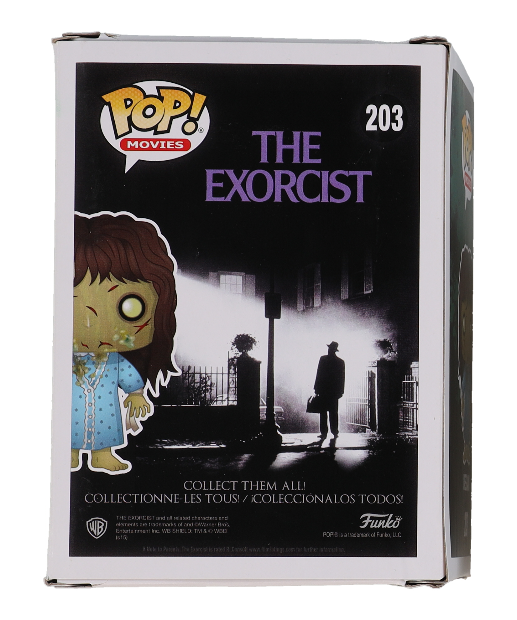 Linda Blair Signed "The Exorcist" #203 Regan Funko Pop! Vinyl Figure Inscribed "Sweet Dreams, Regan" (JSA) at PristineAuction.com Linda Blair Signed "The Exorcist" #203 Regan Funko Pop! Vinyl Figure Inscribed "Sweet Dreams, Regan" (JSA) at PristineAuction.com