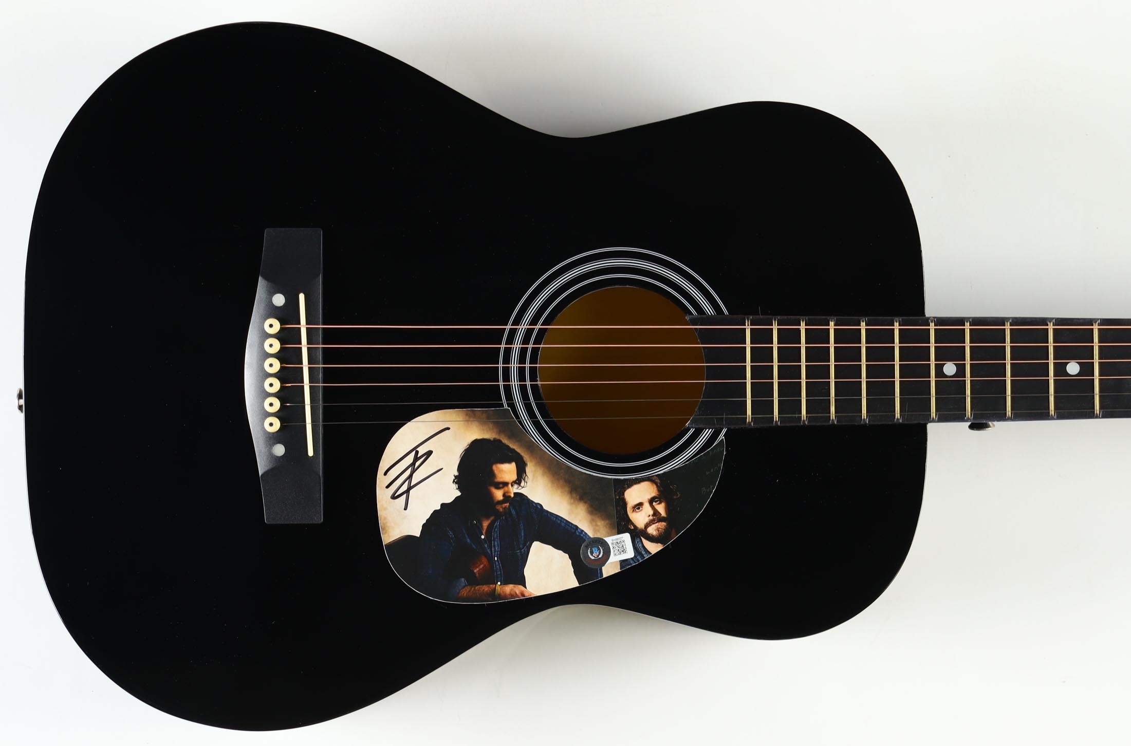 Thomas Rhett Signed 39" Acoustic Guitar (Beckett) at PristineAuction.com Thomas Rhett Signed 39" Acoustic Guitar (Beckett) at PristineAuction.com