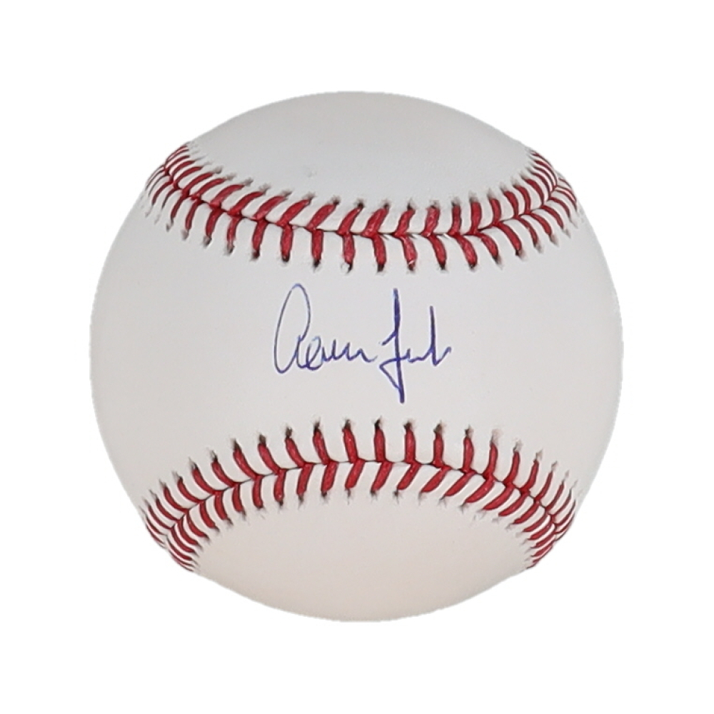 Aaron Judge Signed OML Baseball (MLB) | Pristine Auction