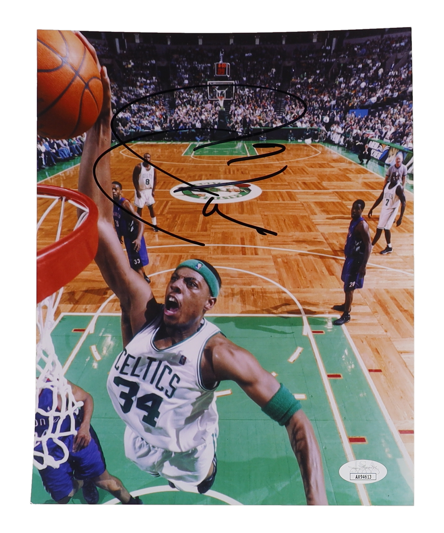 Paul Pierce Signed Celtics 8x10 Photo (JSA) at PristineAuction.com Paul Pierce Signed Celtics 8x10 Photo (JSA) at PristineAuction.com
