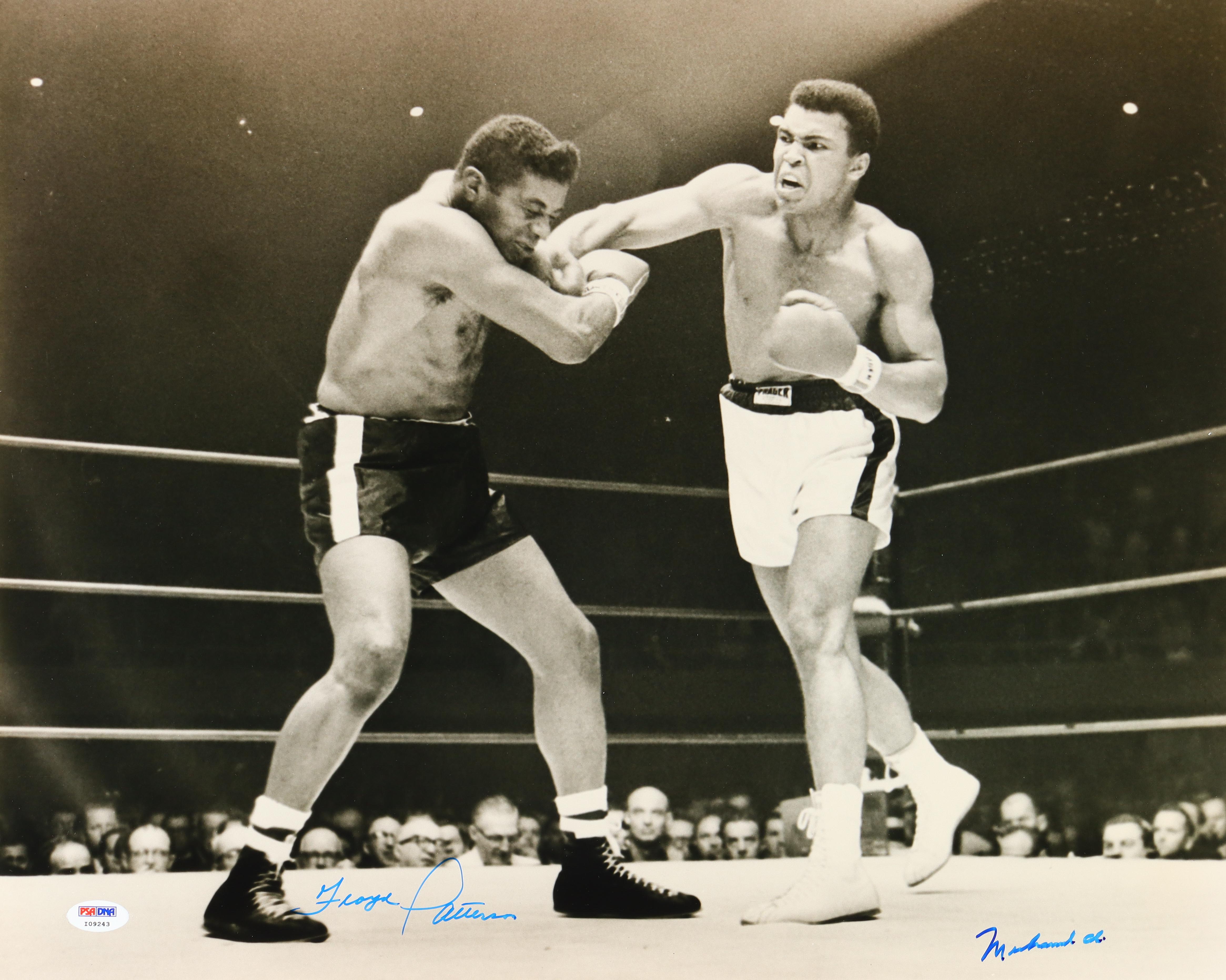 Muhammad Ali & Floyd Patterson Dual-Signed 16x20 Photo (PSA) at PristineAuction.com Muhammad Ali & Floyd Patterson Dual-Signed 16x20 Photo (PSA) at PristineAuction.com