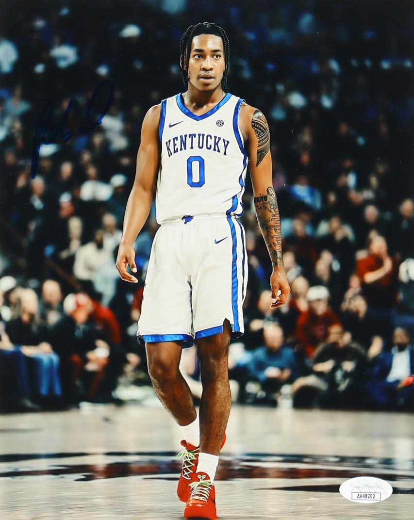 Rob Dillingham Signed Kentucky Wildcats 8x10 Photo (JSA) at PristineAuction.com Rob Dillingham Signed Kentucky Wildcats 8x10 Photo (JSA) at PristineAuction.com