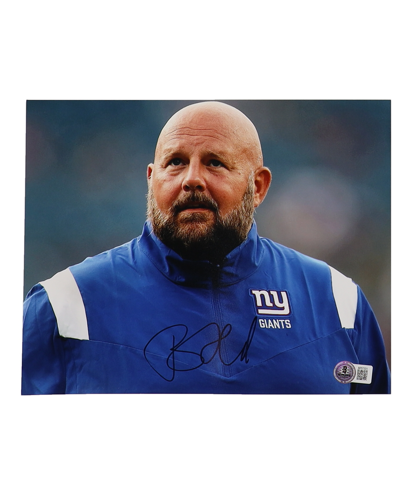 Brian Daboll Signed Giants 8x10 Photo (Beckett) at PristineAuction.com Brian Daboll Signed Giants 8x10 Photo (Beckett) at PristineAuction.com