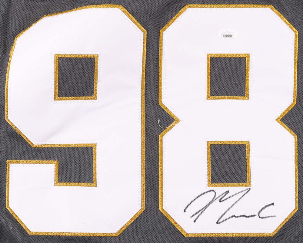 Maxx Crosby Signed Jersey (JSA) at PristineAuction.com Maxx Crosby Signed Jersey (JSA) at PristineAuction.com