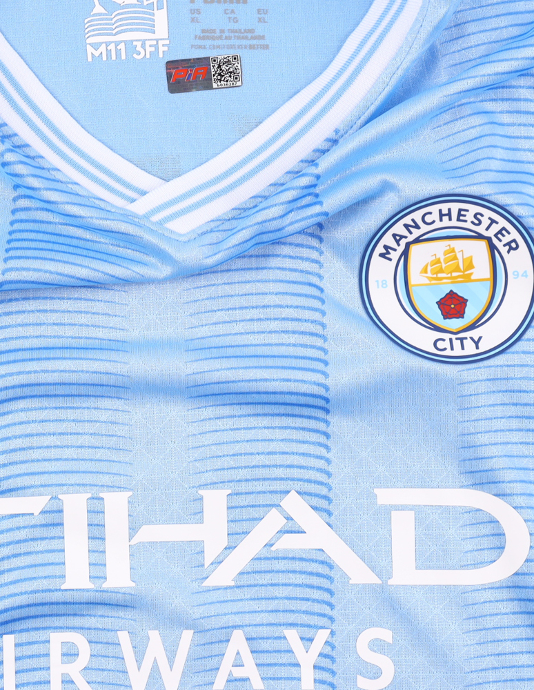 Ruben Dias Signed Manchester City Jersey (PIA) at PristineAuction.com Ruben Dias Signed Manchester City Jersey (PIA) at PristineAuction.com