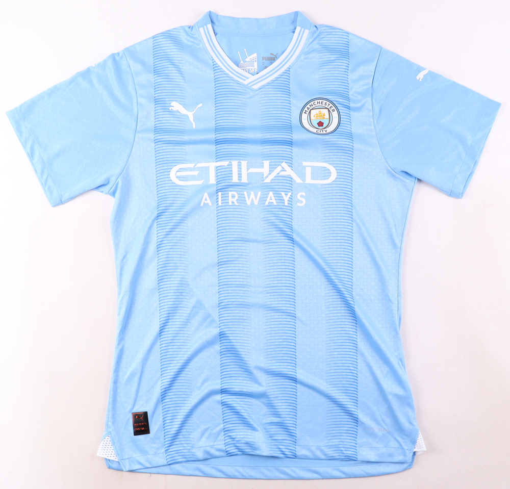 Ruben Dias Signed Manchester City Jersey (PIA) at PristineAuction.com Ruben Dias Signed Manchester City Jersey (PIA) at PristineAuction.com