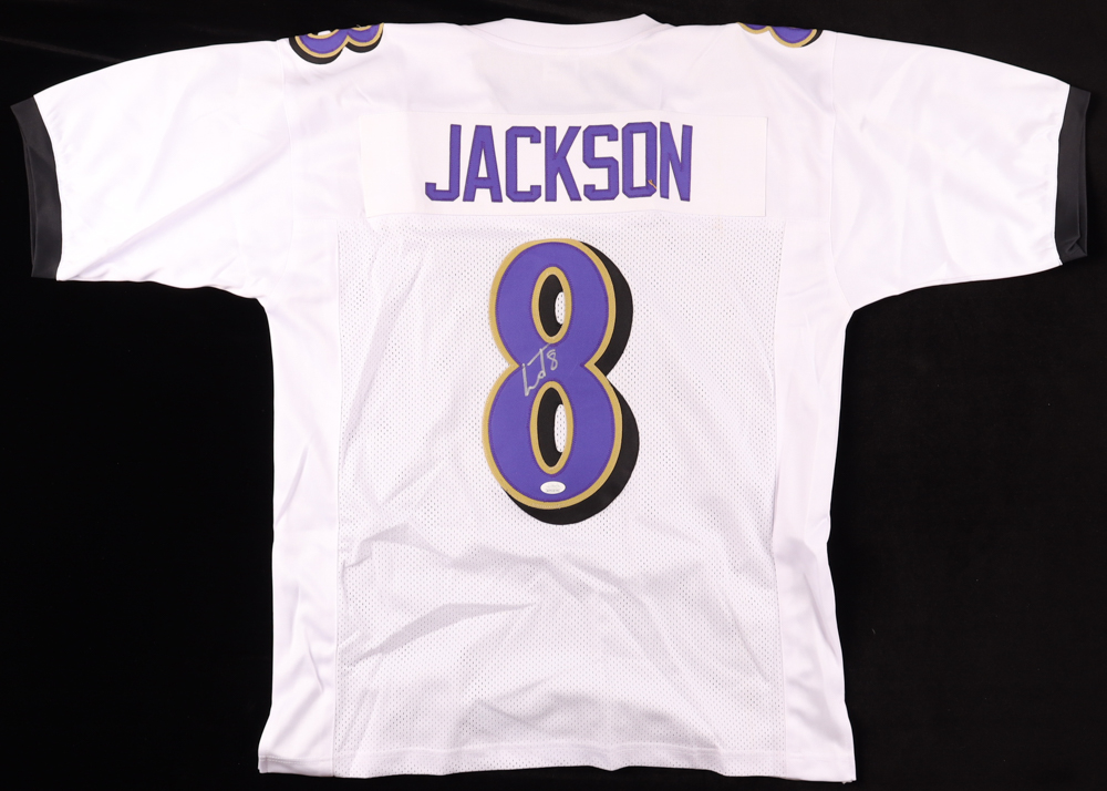 Lamar Jackson Signed Jersey (JSA) at PristineAuction.com Lamar Jackson Signed Jersey (JSA) at PristineAuction.com