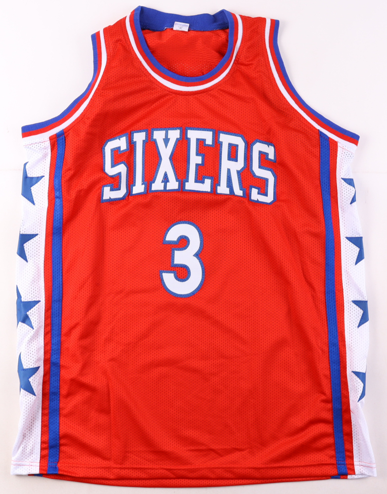 Allen Iverson Signed Jersey (JSA) at PristineAuction.com Allen Iverson Signed Jersey (JSA) at PristineAuction.com